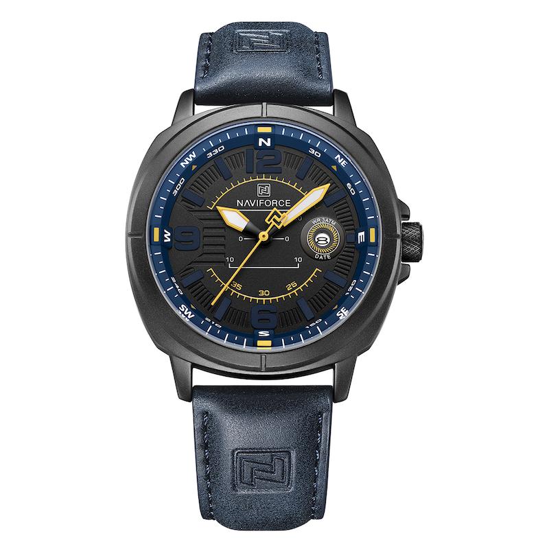 ساعت مچی عقربه‌ای مردانه کوارتز نیوی فورس مدل nf8078