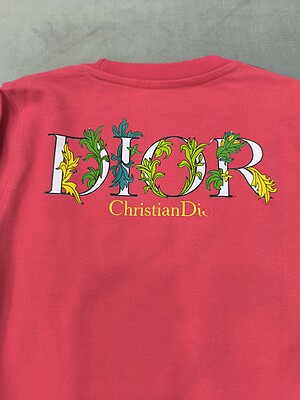 ست دورس شلوار بچه گانه Christian Dior رنگ قرمز