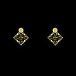 گوشواره طلا مدل اسلیمی کد GA10387
