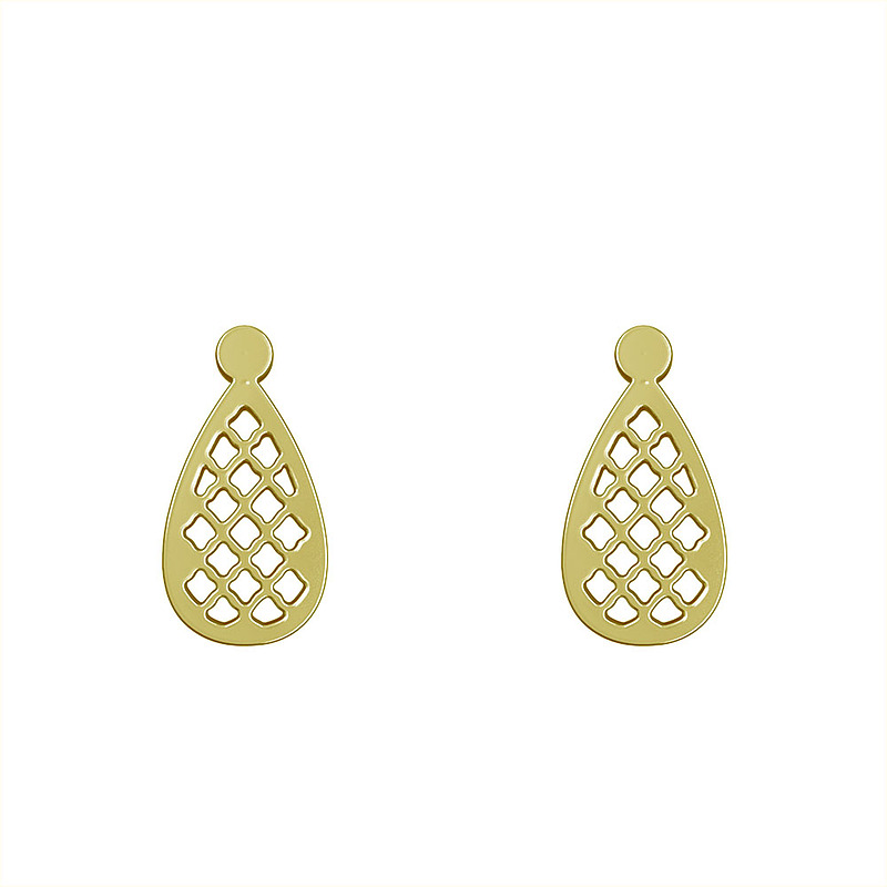 گوشواره طلا مدل اشک کد GA12232