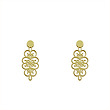 گوشواره طلا مدل اسلیمی کد GA12755