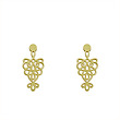 گوشواره طلا مدل اسلیمی کد GA12774