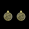 گوشواره طلا مدل گل کد GA12986