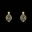 گوشواره طلا مدل هندسی کد GA13847