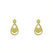 گوشواره طلا مدل قلب کد GA14303
