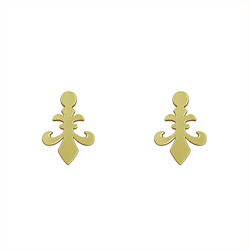 گوشواره طلا مدل اسلیمی کد GA14339