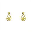 گوشواره طلا مدل ستاره کد GA14402