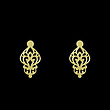 گوشواره طلا مدل هندسی کد GA15179