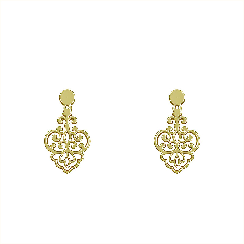 گوشواره طلا مدل اسلیمی کد GA15271