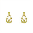 گوشواره طلا مدل اسلیمی کد GA15275