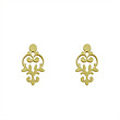 گوشواره طلا مدل اسلیمی کد GA15287