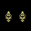 گوشواره طلا مدل اسلیمی کد GA15287