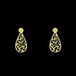 گوشواره طلا مدل اسلیمی کد GA15300