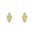 گوشواره طلا مدل اسلیمی کد GA15308