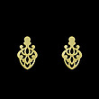 گوشواره طلا مدل اسلیمی کد GA15312