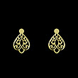 گوشواره طلا مدل اسلیمی کد GA15313