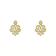 گوشواره طلا مدل اسلیمی کد GA15315
