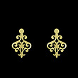 گوشواره طلا مدل اسلیمی کد GA15329