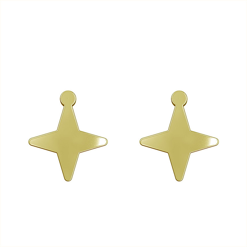 گوشواره طلا مدل ستاره کد GA15551
