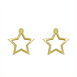 گوشواره طلا مدل ستاره کد GA15581