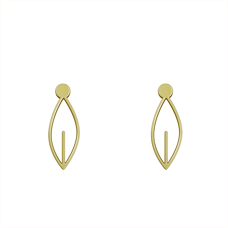 گوشواره طلا مدل برگ کد GA15960
