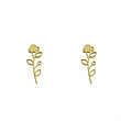 گوشواره طلا مدل برگ کد GA15963