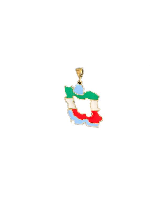آویز زنانه طلا ۱۸ عیار مارکو۵٨١۶ گالری طلای شفیع