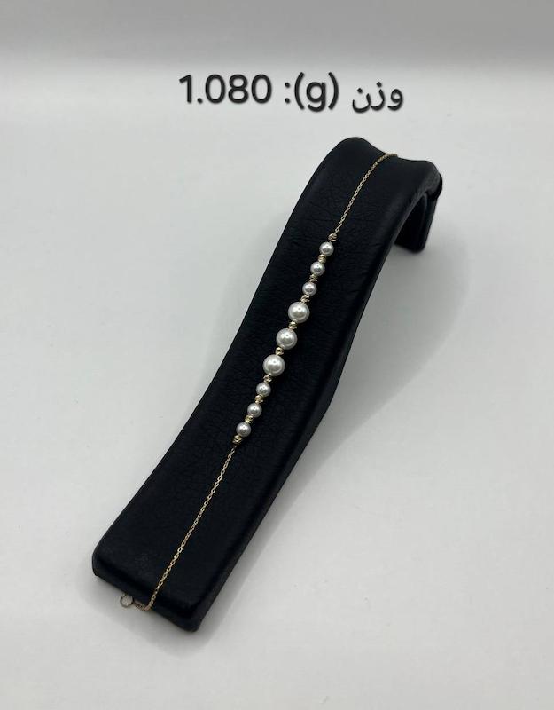 دستبند زنانه طلا ۱۸ عیار پرل گالری طلا و جواهر دیما