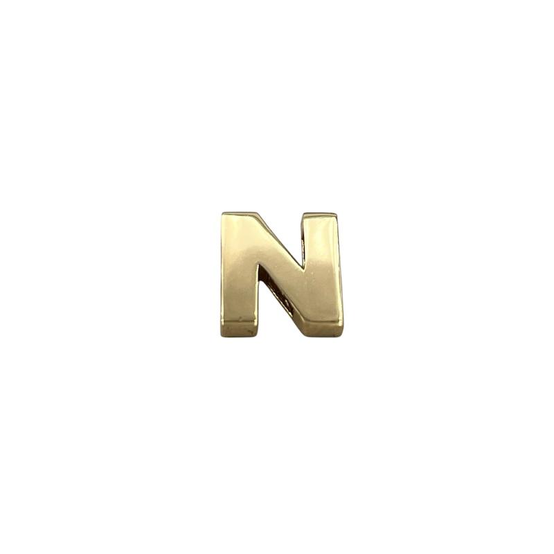 آویز طلا ۱۸ عیار حرف N گالری سها