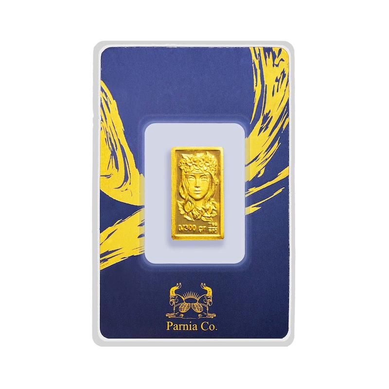 شمش طلا ۱۸ عیار 250 سوتی سانل گلد