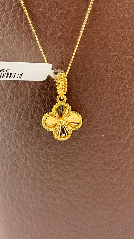 آویز زنانه طلا ۱۸ عیار اویز ونکلیف گالری چیدا