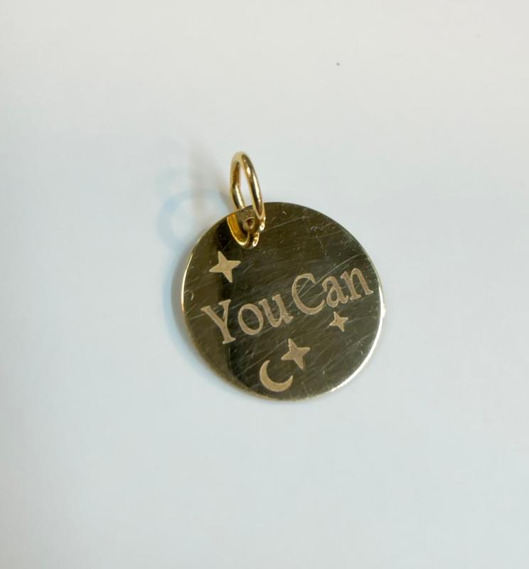 آویز زنانه طلا ۱۸ عیار You can گالری پریدخت