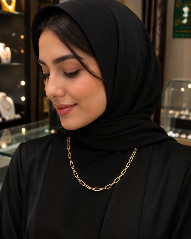 گردنبند زنانه طلا ۱۸ عیار گردنبند گلستانه اصل .مردانه و زنانه جواهری سما