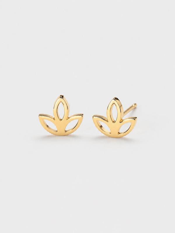 گوشواره زنانه طلا ۱۸ عیار گوشواره گالری درین