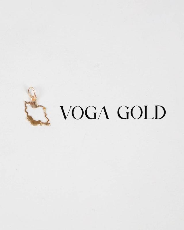 آویز زنانه طلا ۱۸ عیار ایران VoGa GOLD