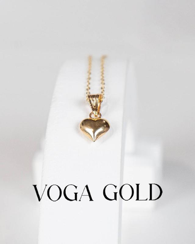 آویز زنانه طلا ۱۸ عیار قلب (بدون زنجیر) VoGa GOLD