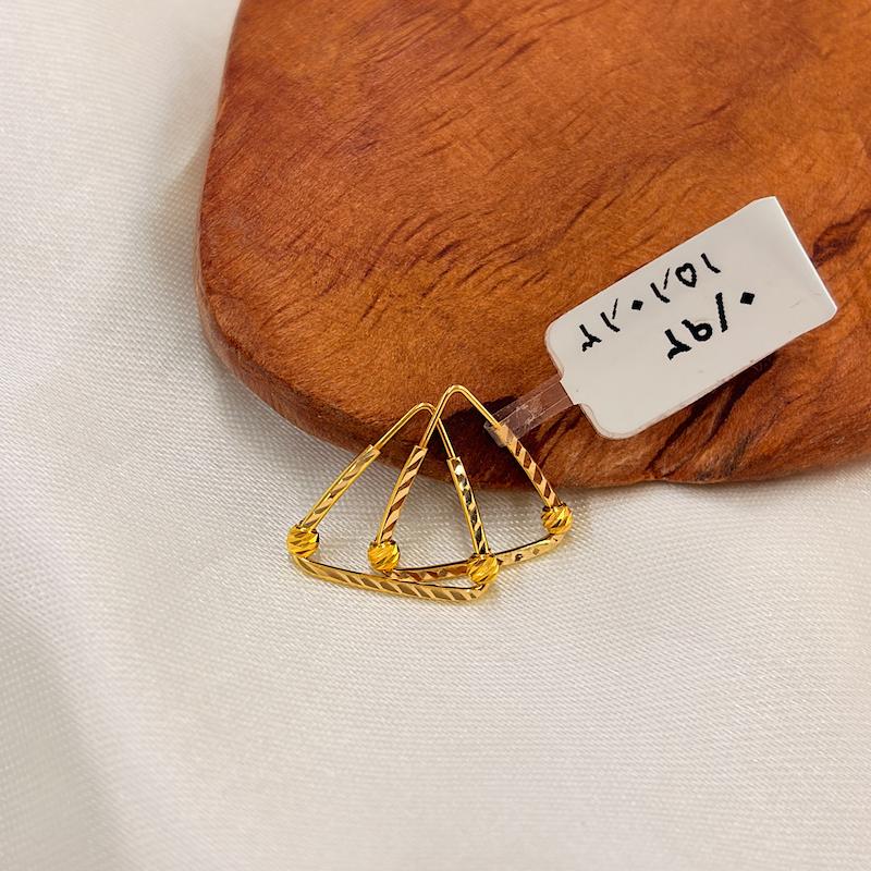 گوشواره طلا ۱۸ عیار گوشواره البرنادو گالری طلای رز