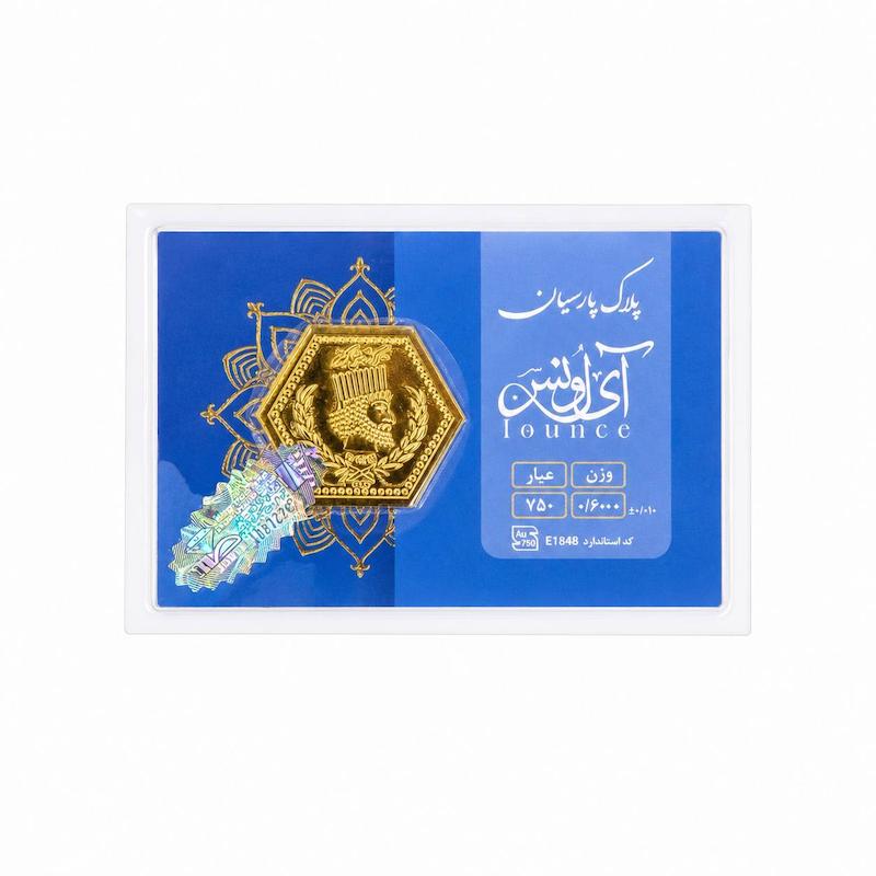 سکه طلا ۱۸ عیار آی اونس ۶۰۰ تیما گلد گالری