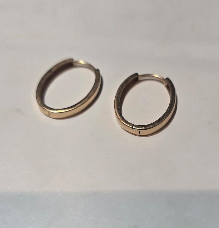 گوشواره زنانه طلا ۱۸ عیار گوشواره گالری طلای شفیع