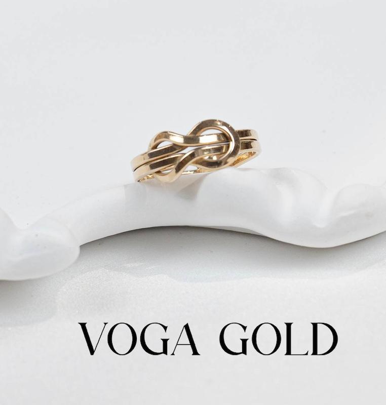 انگشتر زنانه طلا ۱۸ عیار فرد VoGa GOLD