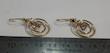 گوشواره زنانه طلا ۱۸ عیار مدل مینیمال دلفین گلد گالری