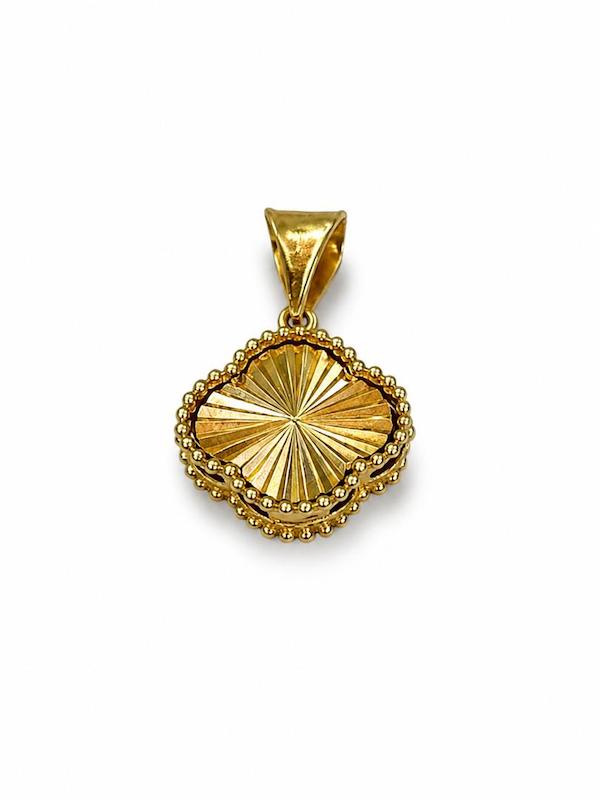 آویز زنانه طلا ۱۸ عیار ونکلیف تراش گالری درین