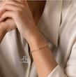 دستبند زنانه طلا ۱۸ عیار پيپر كليپ گالری مانيا