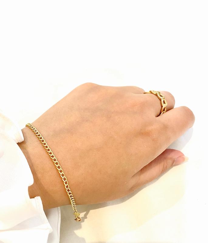 دستبند زنانه طلا ۱۸ عیار دستبند کارتیه VoGa GOLD