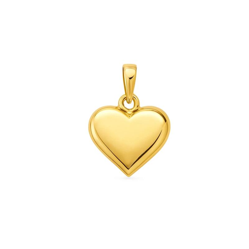 آویز طلا ۱۸ عیار طرح قلب تو پر کد M-100026 نفیسا گلد