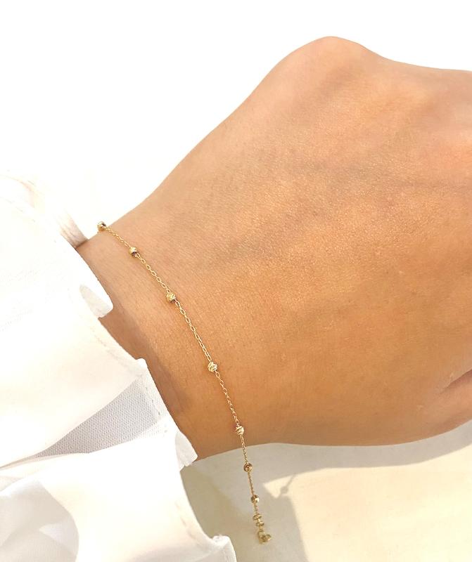 دستبند زنانه طلا ۱۸ عیار البرنادو VoGa GOLD