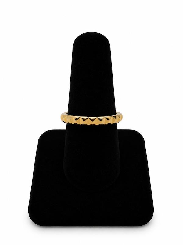 انگشتر طلا ۱۸ عیار Diamond cut1 گالری سین سین