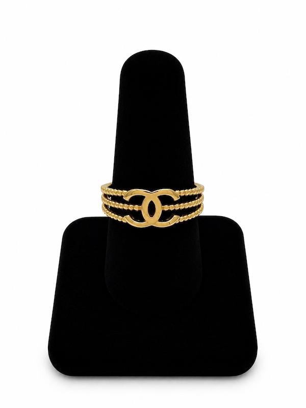 انگشتر طلا ۱۸ عیار Chanel گالری سین سین
