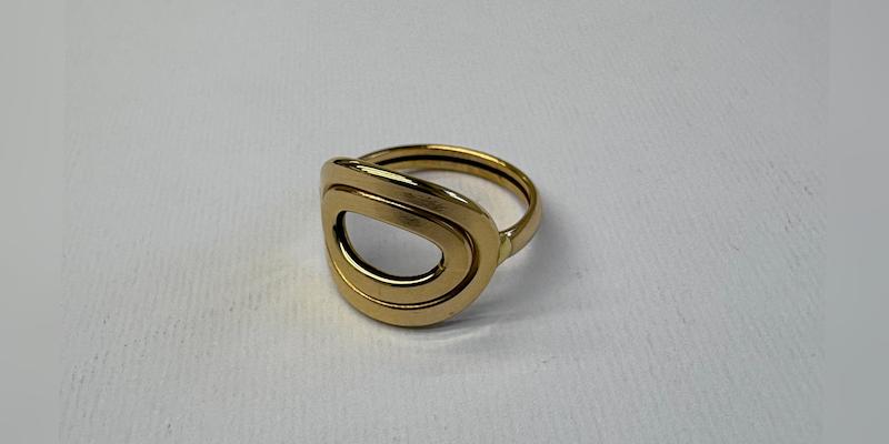 انگشتر زنانه طلا ۱۸ عیار انگشتر گالری طلای فر