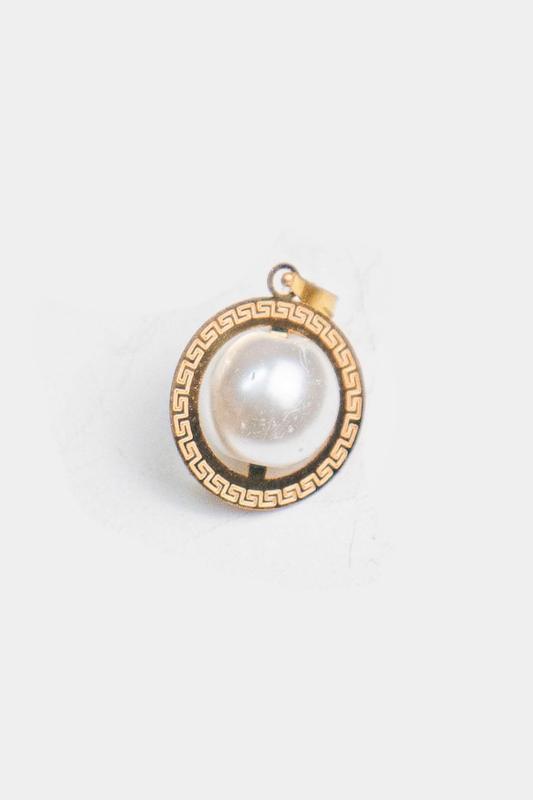 آویز زنانه طلا ۱۸ عیار مروارید دار (وزن مروارید کسر شده) VoGa GOLD